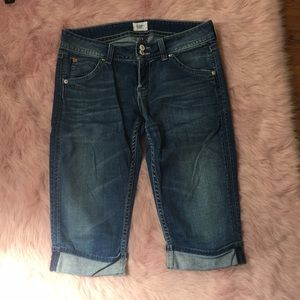 Hudson Cropped Capri Jeans